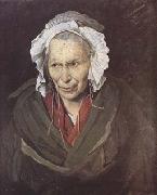 Theodore   Gericault The Madwoman (Manomania of Envy) (mk09) oil